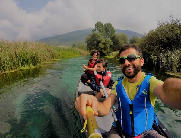 CANOA SUL FIUME PIÙ' BELLO D'ITALIA