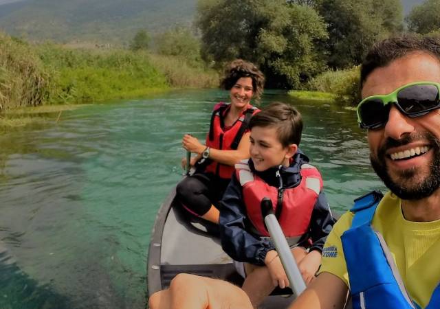 CANOA SUL FIUME PIÙ' BELLO D'ITALIA