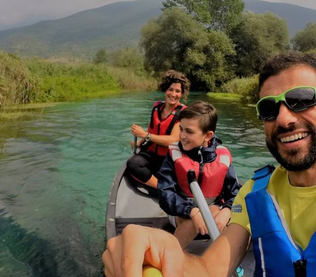 CANOA SUL FIUME PIÙ' BELLO D'ITALIA