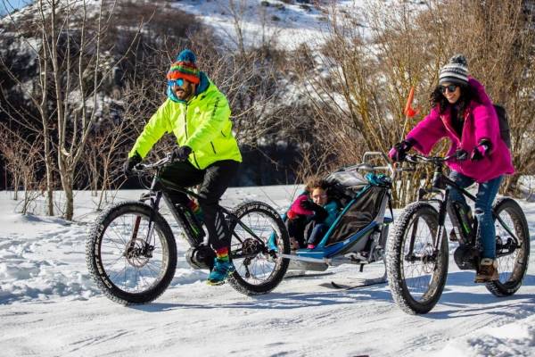 FAT BIKE ON THE SNOW - OVINDOLI VAL D'ARANO